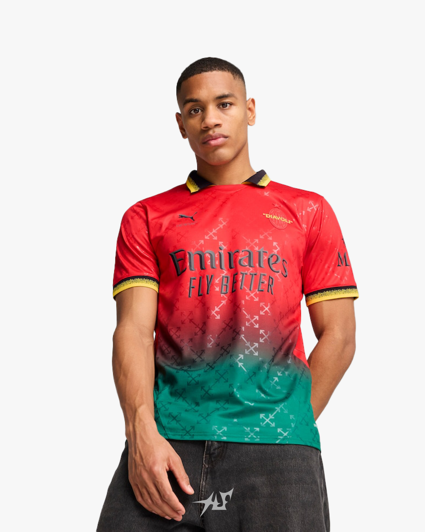 AC MILAN x OFF WHITE RED