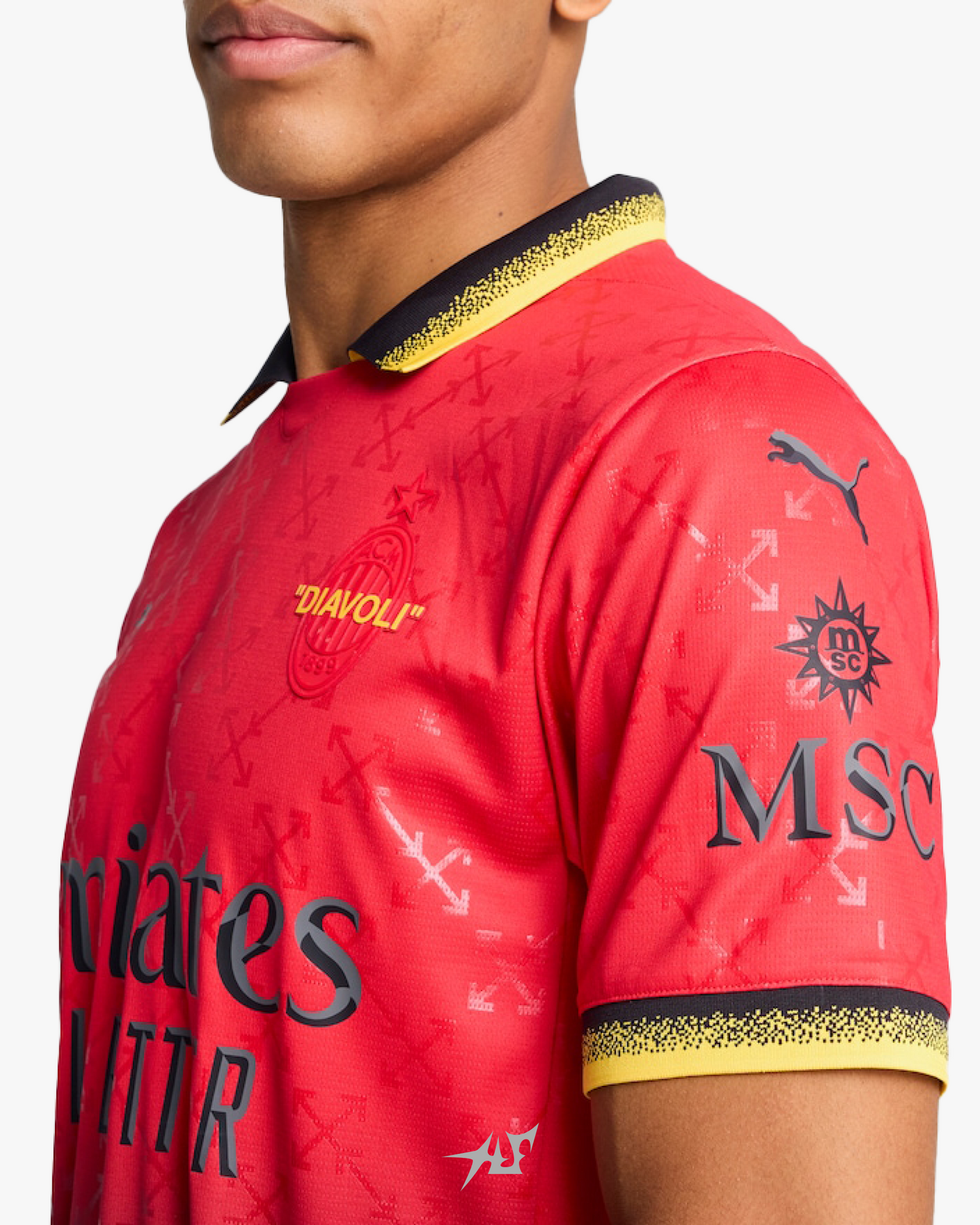 AC MILAN x OFF WHITE RED